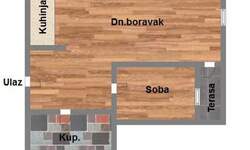 Dvosoban stan, Novi Sad, Stari Majur, prodaja, 42m2, 92950e, id1165954